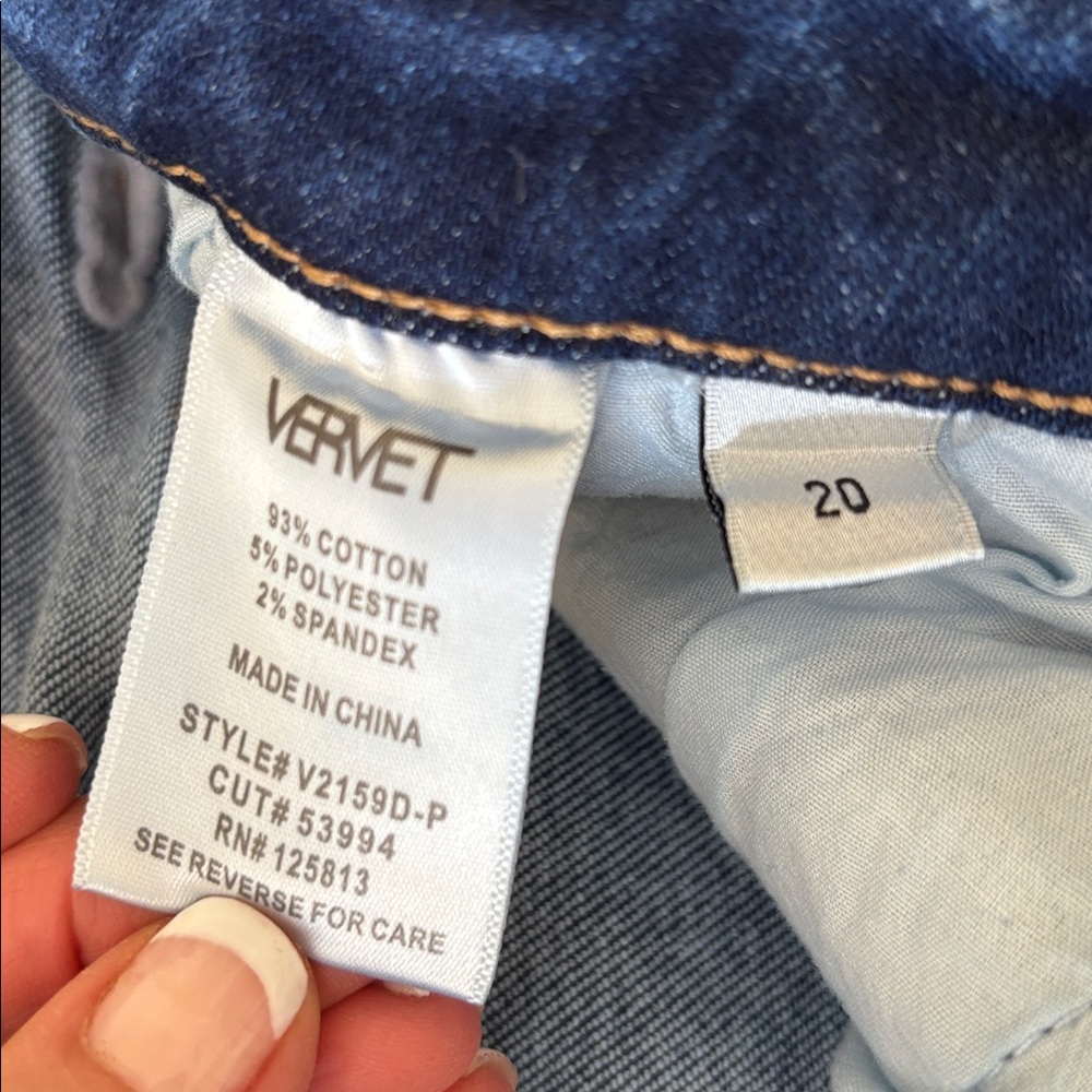 Vervet jeans women’s plus size 20 - Picture 6 of 6